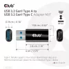 CLUB3D adapter USB 3.2 Gen1 Typ A do USB 3.2 Gen1 Type C M/F