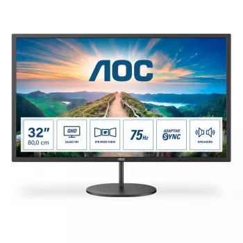 Monitor komputerowy AOC V4 Q32V4 80 cm (31,5 cala) 2560 x 1440 pikseli 2K Ultra HD LED Czarny