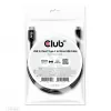 Kabel CLUB3D USB 3.2 Gen1 Type-C do Micro USB M/M 1 m