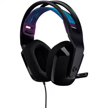 Słuchawki Logitech G G335, nauszne, złącze 3,5 mm, czarne