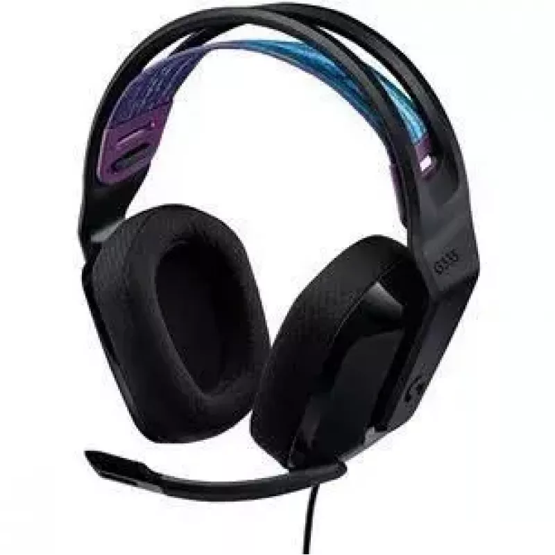 Słuchawki Logitech G G335, nauszne, złącze 3,5 mm, czarne