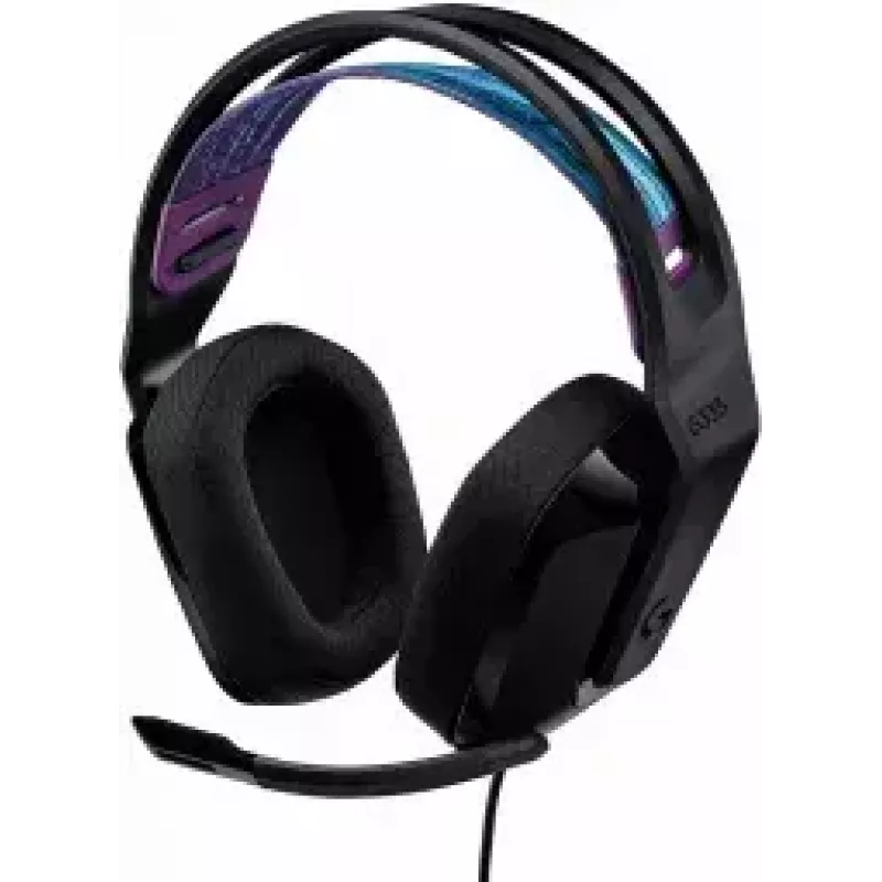 Słuchawki Logitech G G335, nauszne, złącze 3,5 mm, czarne