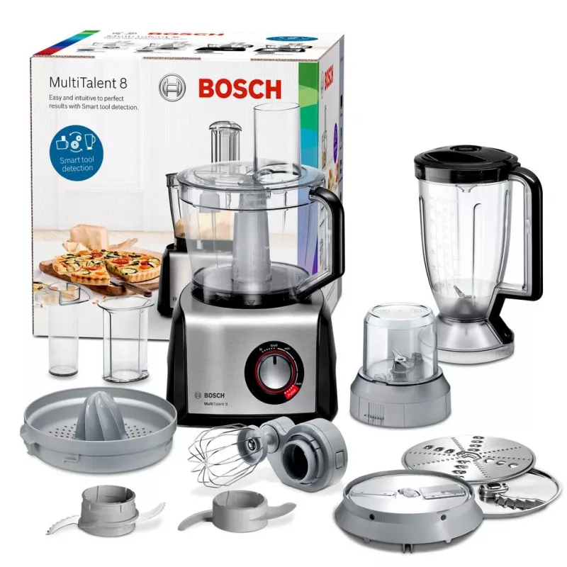 Robot kuchenny Bosch MC812M844 1250 W 3,9 l Czarny, Stal nierdzewna