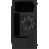 Obudowa PC AEROCOOL CS107V2 Mini Tower — Czarna, microATX/Mini-ITX, 2 wentylatory 120 mm, 1 wnęka 3,5 cala + 2 wnęki 2,5 cala