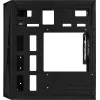 Obudowa PC AEROCOOL CS107V2 Mini Tower — Czarna, microATX/Mini-ITX, 2 wentylatory 120 mm, 1 wnęka 3,5 cala + 2 wnęki 2,5 cala