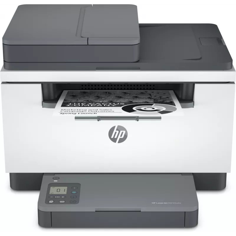 Wielofunkcyjna drukarka laserowa HP LaserJet MFP M234sdw — Mono A4, 29 str./min, Duplex, Wi‑Fi, Ethernet