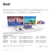 Koncentrator MST DisplayPort 1.4 na DisplayPort + HDMI 4K60Hz CLUB3D CSV-7220