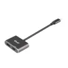 CLUB3D Hub MST USB3.2 Gen2 Type-C(DP Alt-Mode) na DisplayPort + HDMI 4K60Hz M/F