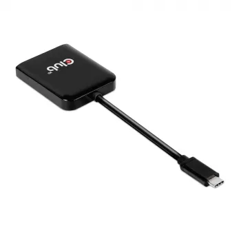 CLUB3D USB3.2 Gen2 Type-C(DP™ Alt-Mode) na DisplayPort™ hub MST dla dwóch monitorów 4K60Hz M/F