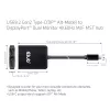 CLUB3D USB3.2 Gen2 Type-C(DP™ Alt-Mode) na DisplayPort™ hub MST dla dwóch monitorów 4K60Hz M/F