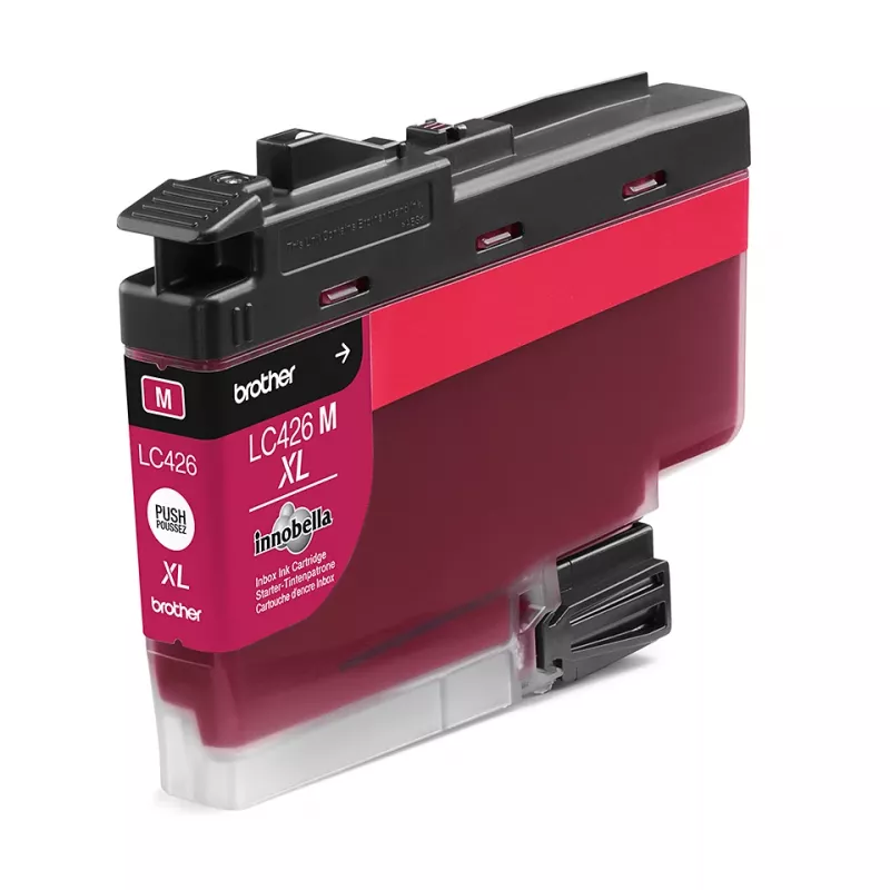 Wkład atramentowy Brother LC-426XLM, 1 szt., oryginalny, wysoka wydajność (XL), magenta