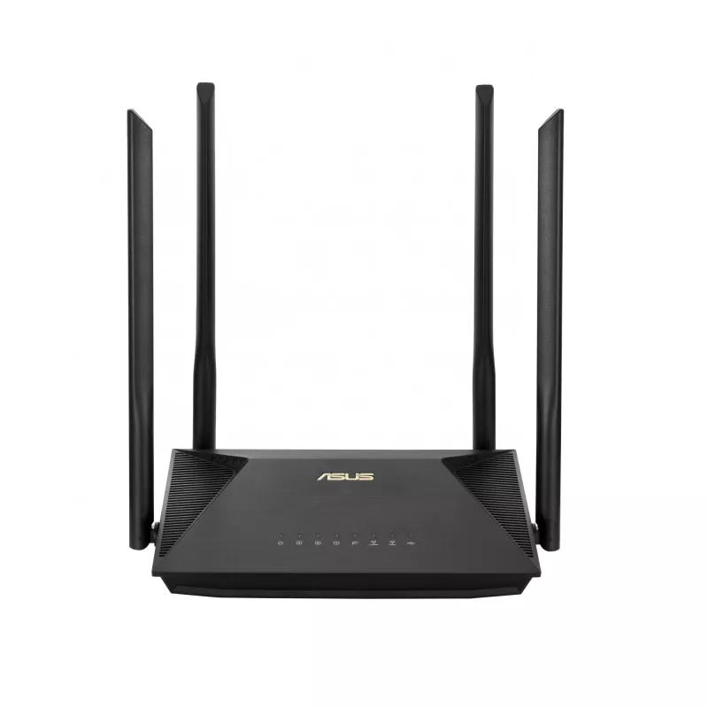 ASUS RT-AX53U router bezprzewodowy Gigabit Ethernet Dual-band (2,4 GHz / 5 GHz) Czarny