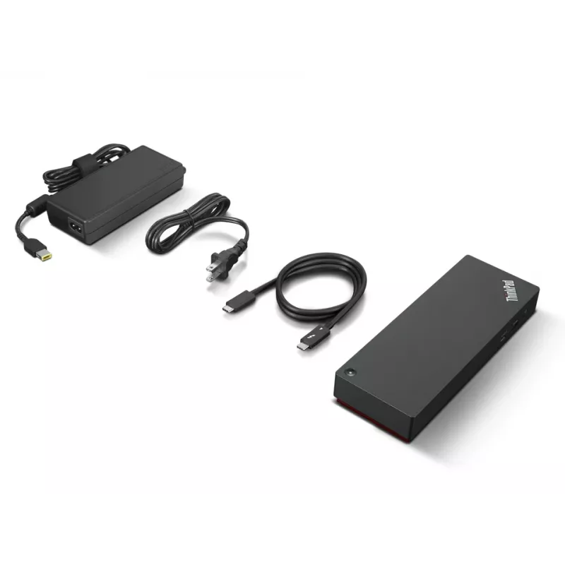 Lenovo ThinkPad Universal Thunderbolt 4 Przewodowy Czarny