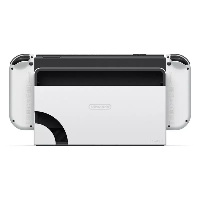 Nintendo Switch OLED, Nintendo Switch, NVIDIA Custom Tegra, Biały, Analogowy / Cyfrowy, Przycisk Home, Przycisk zasilania, Przyciski