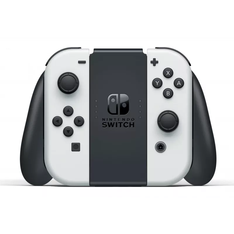 Nintendo Switch OLED, Nintendo Switch, NVIDIA Custom Tegra, Biały, Analogowy / Cyfrowy, Przycisk Home, Przycisk zasilania, Przyciski