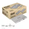 CLUB3D Certyfikowany Przenośny Hub Thunderbolt™4 5-w-1 z Inteligentnym Zasilaniem