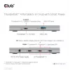 CLUB3D Certyfikowany Przenośny Hub Thunderbolt™4 5-w-1 z Inteligentnym Zasilaniem