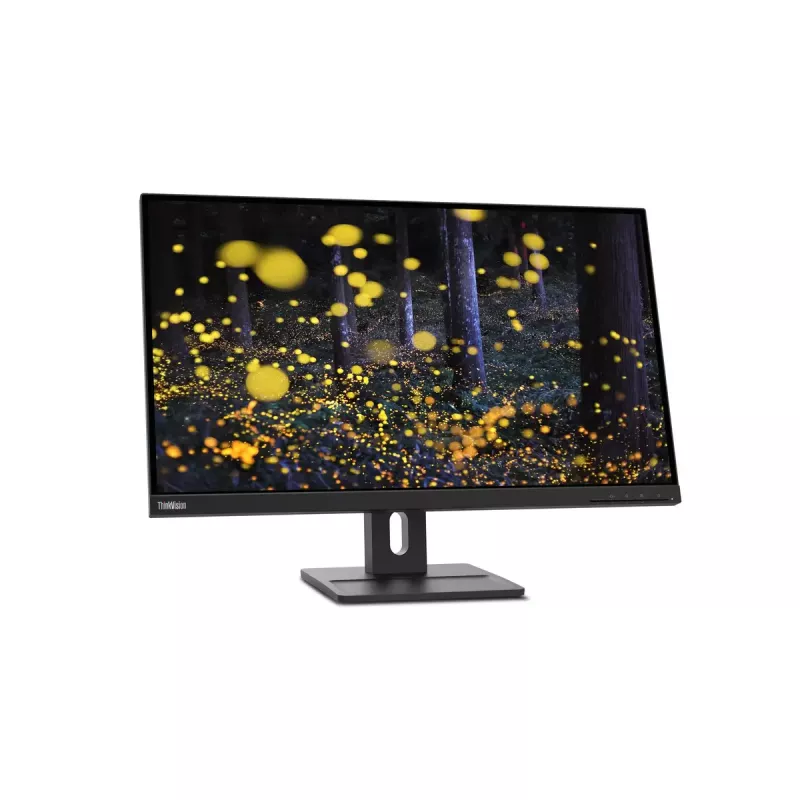 Monitor komputerowy Lenovo ThinkVision E27q-20 68,6 cm (27 cali) 2560 x 1440 pikseli Quad HD LED Czarny