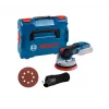 Bosch GEX 18V-125 Professional szlifierka mimośrodowa 10000 RPM 20000 OPM czarna, niebieska, szara, czerwona