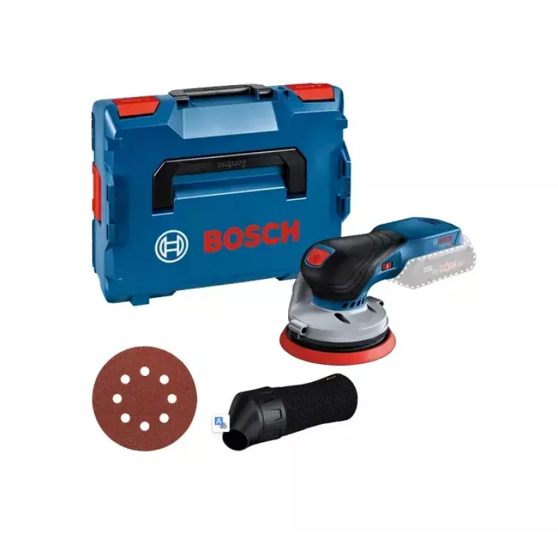 Bosch GEX 18V-125 Professional szlifierka mimośrodowa 10000 RPM 20000 OPM czarna, niebieska, szara, czerwona