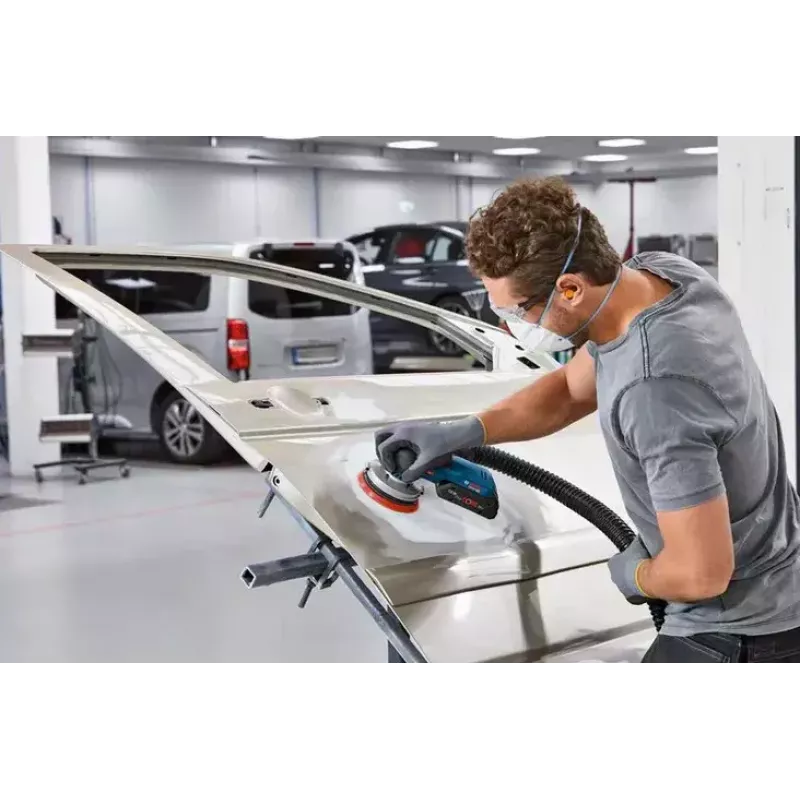 Bosch GEX 18V-125 Professional szlifierka mimośrodowa 10000 RPM 20000 OPM czarna, niebieska, szara, czerwona