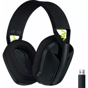 LOGITECH G435 Lightspeed Bezprzewodowy Zestaw Słuchawkowy do Gier - Czarny
