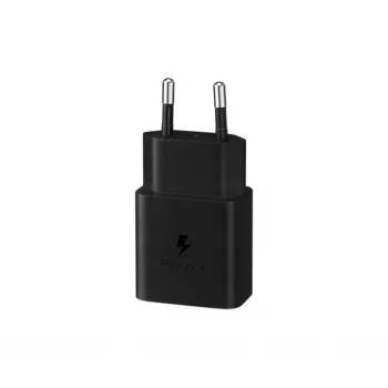 Ładowarka do urządzeń mobilnych Samsung EP-T1510NBEGEU, USB-C 15 W, wyjście 5–9 V, 2 A, czarna