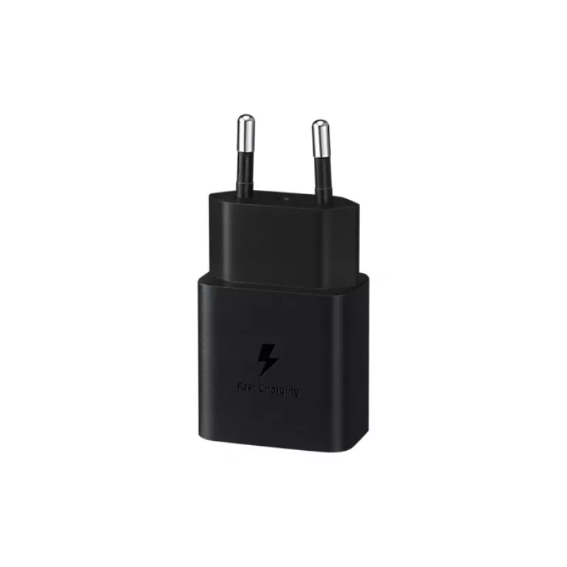 Ładowarka do urządzeń mobilnych Samsung EP-T1510NBEGEU, USB-C 15 W, wyjście 5–9 V, 2 A, czarna