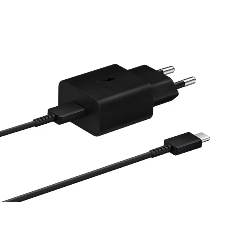 Ładowarka mobilna Samsung EP-T1510XBEGEU, 1 port USB-C, wyjście 9V/1.67A, kabel 1 m, czarna