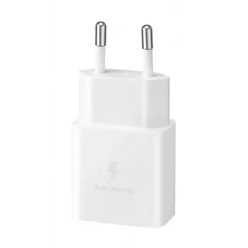 Szybka ładowarka sieciowa Samsung EP-T1510XWEGEU, USB-C 1-port, 5–9V, kabel 1 m, Biała