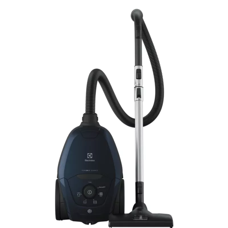 Odkurzacz cylindryczny Electrolux PD82-4ST — worek na kurz 3,5 L, EPA E12, 500 W, zasięg 12 m, 57 dB