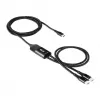 Kabel ładujący CLUB3D USB Type-C, Y do 2x USB Type-C, maks. 100W, 1,83m/6ft M/M