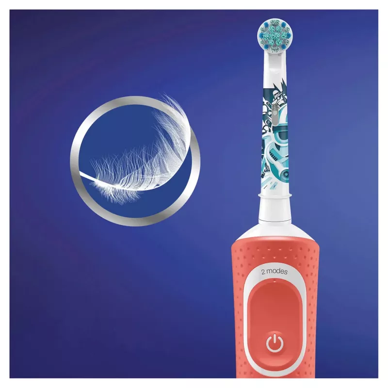 Szczoteczka do zębów Oral-B Kids Star Wars 3 szt. Biała Bardzo miękka