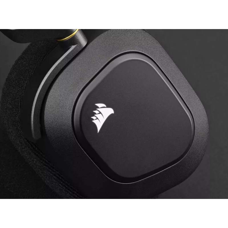 Słuchawki gamingowe CORSAIR HS80 - bezprzewodowe - Carbon