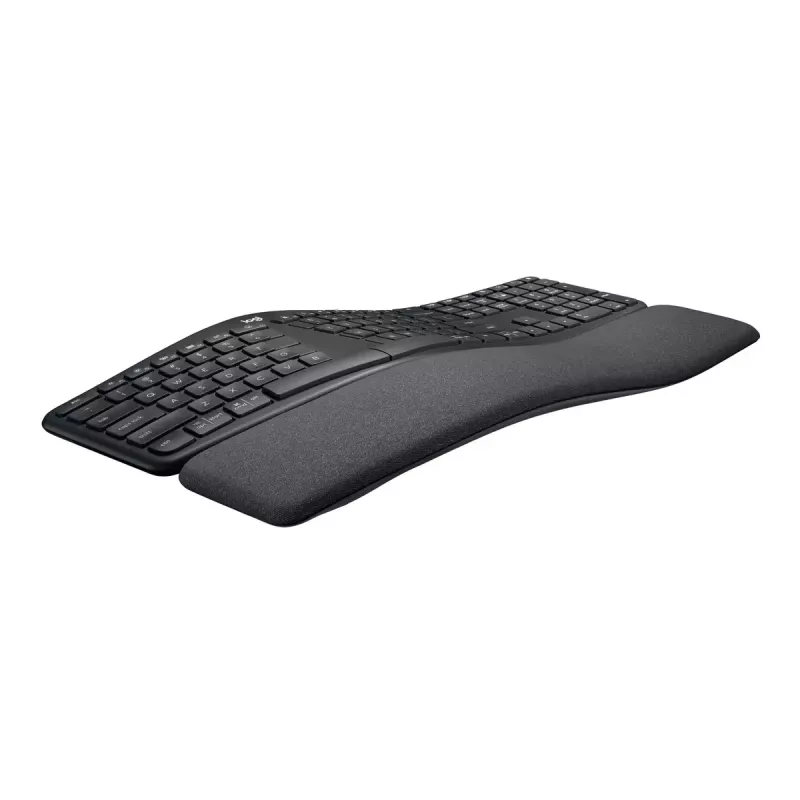 LOGITECH Ergo K860 - Bezprzewodowa dzielona klawiatura Business Graphite Qwerty Pan Nordic
