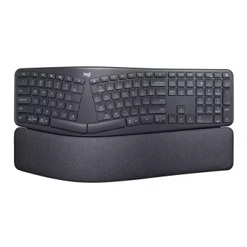 LOGITECH Ergo K860 - Bezprzewodowa dzielona klawiatura Business Graphite Qwerty Pan Nordic