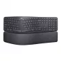 LOGITECH Ergo K860 - Bezprzewodowa dzielona klawiatura Business Graphite Qwerty Pan Nordic