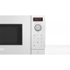 Kuchenka mikrofalowa wolnostojąca Bosch Serie 2 FFL023MW0 — 800 W, 20 L, 5 poziomów mocy, talerz obrotowy 270 mm, biała