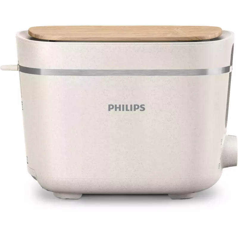 Toster Philips HD2640/10 Eco Conscious Edition, 2 kromki, 830 W, biały