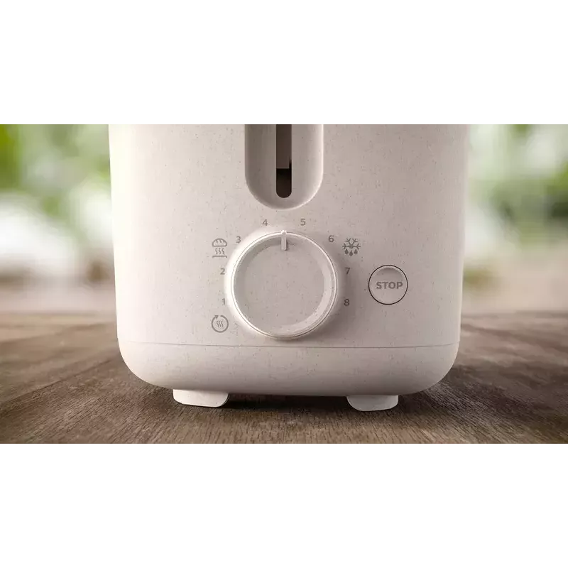 Toster Philips HD2640/10 Eco Conscious Edition, 2 kromki, 830 W, biały
