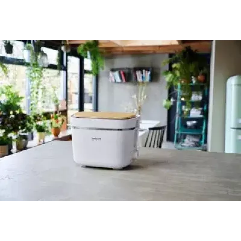Toster Philips HD2640/10 Eco Conscious Edition, 2 kromki, 830 W, biały