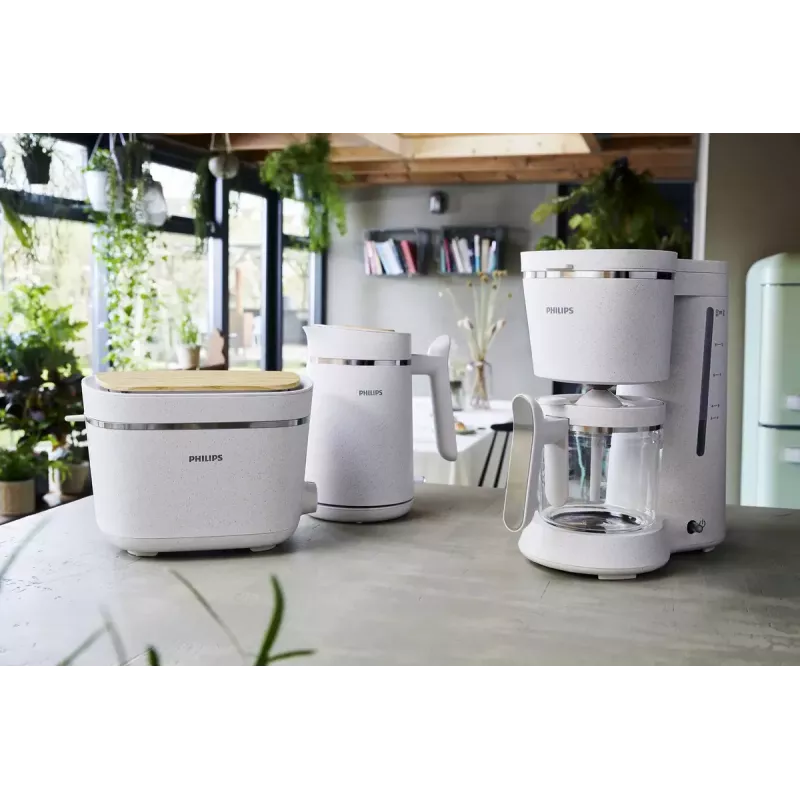 Czajnik elektryczny Philips HD9365/10 1,7 l 2200 W biały, bezprzewodowy z obrotową podstawą 360°