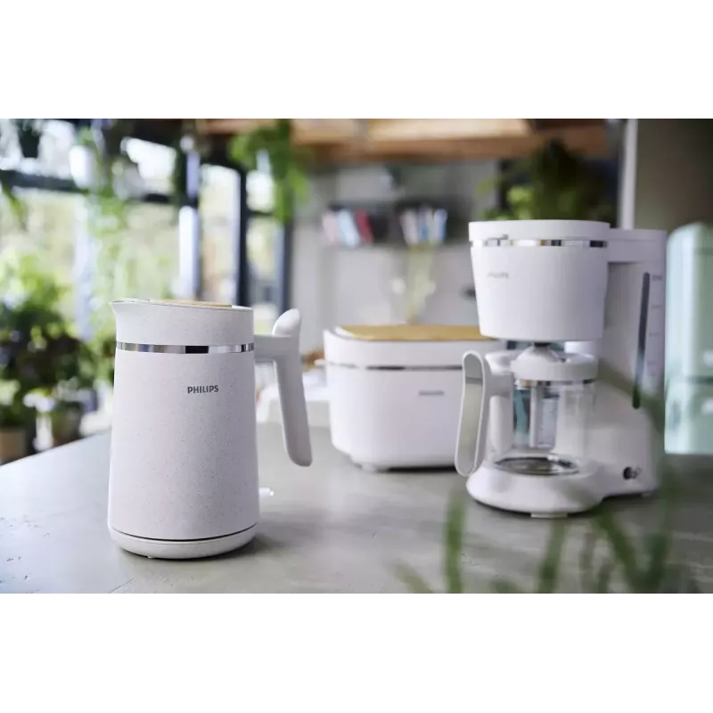 Czajnik elektryczny Philips HD9365/10 1,7 l 2200 W biały, bezprzewodowy z obrotową podstawą 360°