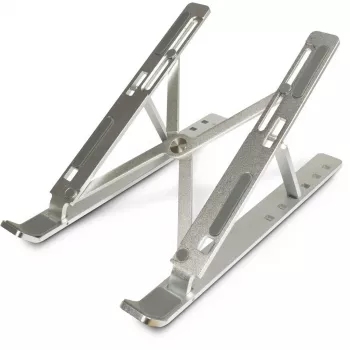 INTER-TECH Nbs-200 Podstawka pod notebook srebrna 39,6 cm (15.6)