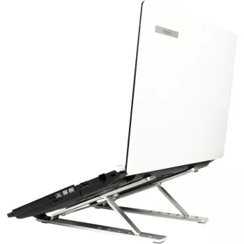 INTER-TECH Nbs-200 Podstawka pod notebook srebrna 39,6 cm (15.6)