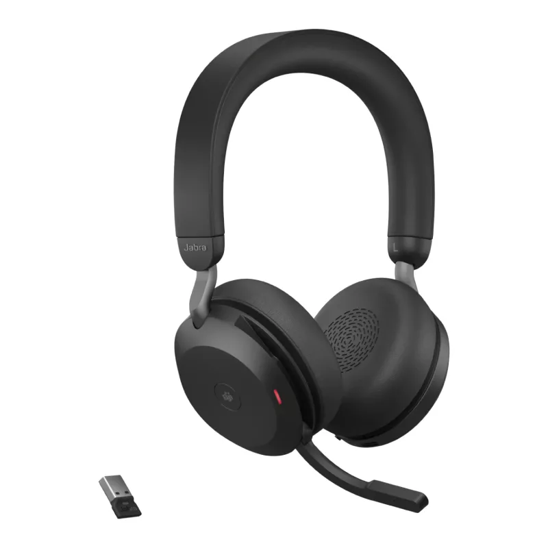 Jabra Evolve2 75 - USB-A MS Teams - Czarny