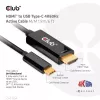 CLUB3D HDMI do USB Type-C aktywny kabel 4K60Hz M/M 1,8 m / 6 ft