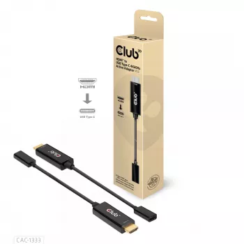 Aktywny adapter CLUB3D HDMI na USB Type-C 4K60Hz M/F