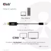 Aktywny adapter CLUB3D HDMI na USB Type-C 4K60Hz M/F