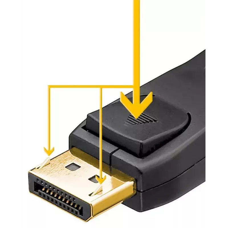 Kabel DisplayPort Goobay 58534 2 m czarny